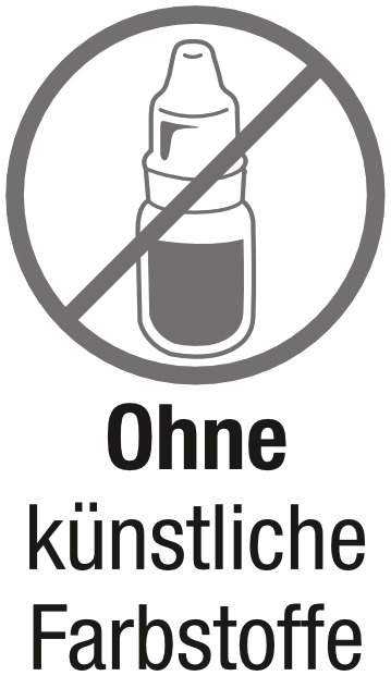 Ohne künstliche Farbstoffe
