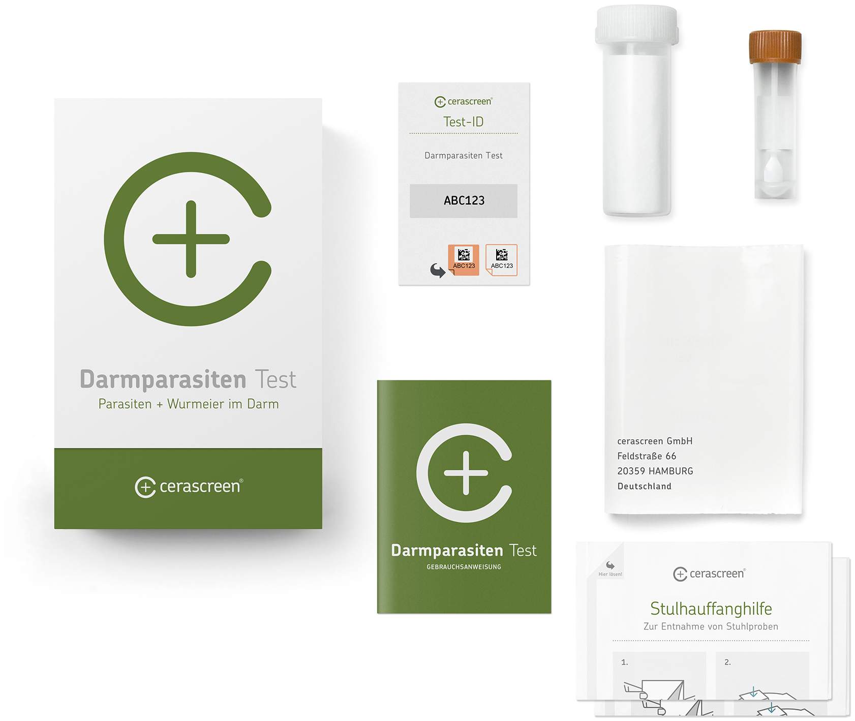 Cerascreen Darmparasiten Test