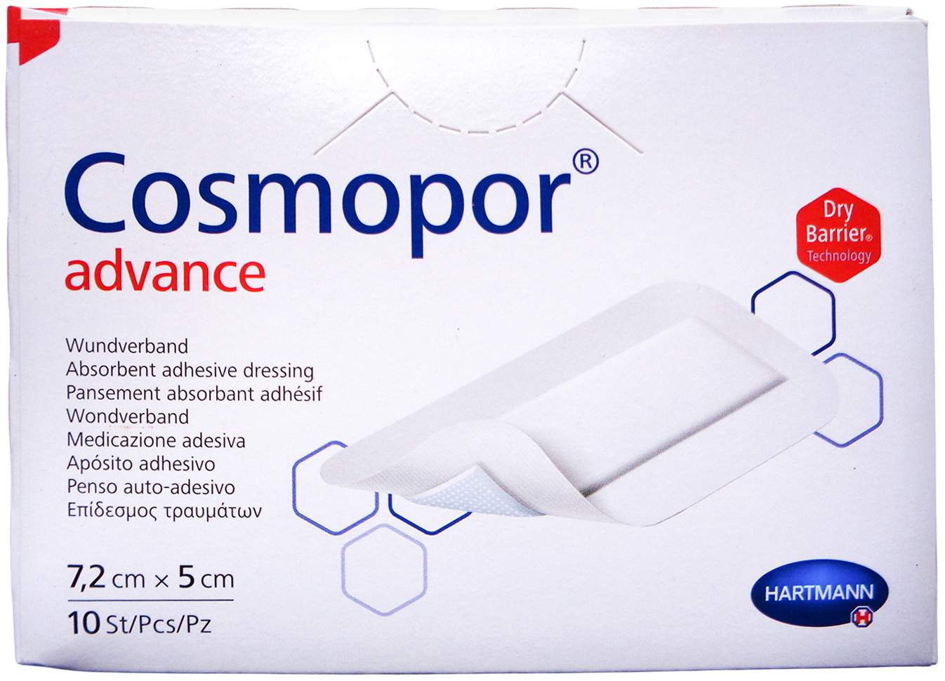 Cosmopor Advance Wundverband 5x7,2 cm