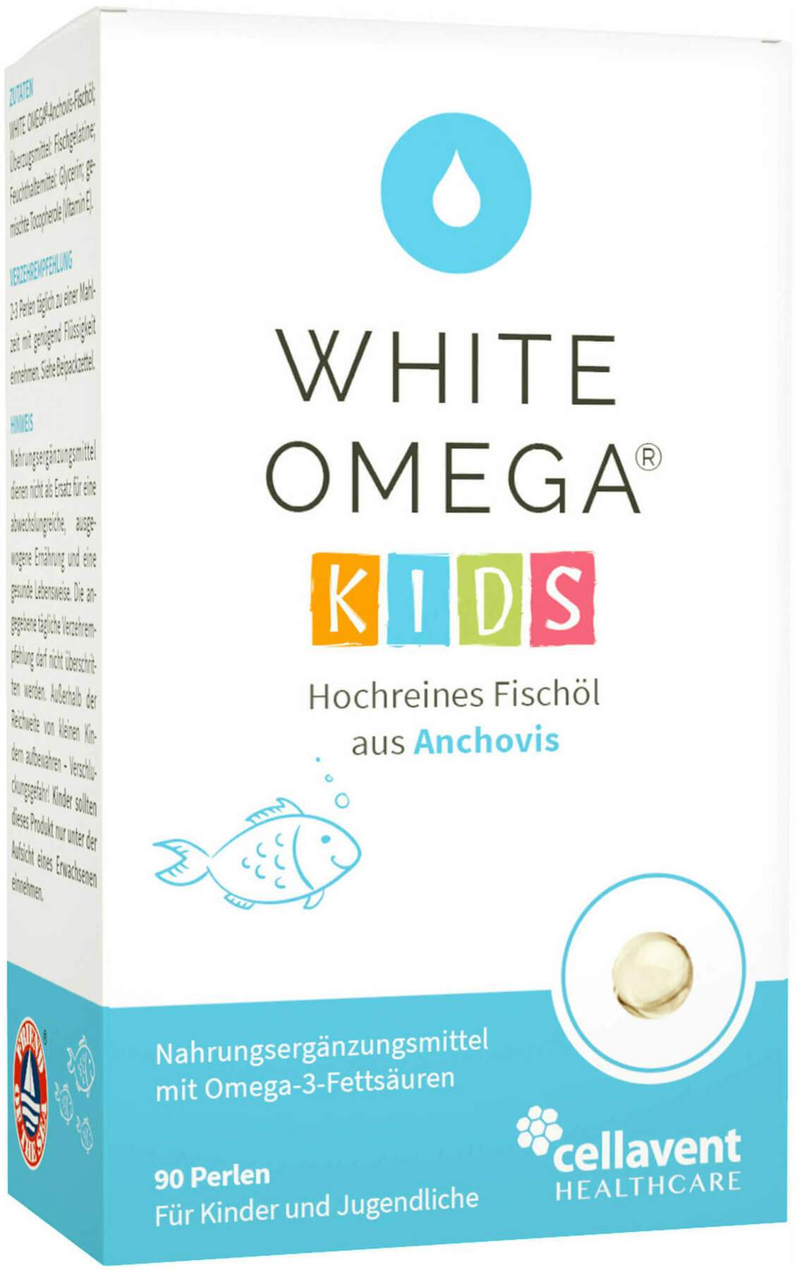 White Omega Kids Weichkapseln 90 Stk