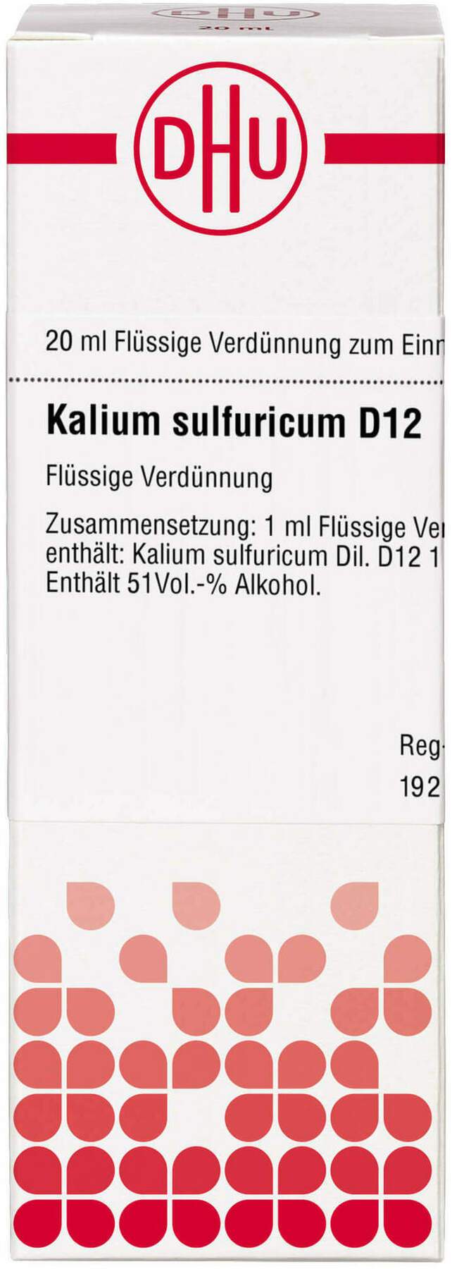 Dhu Kalium Sulfuricum D12 Dilution 20 ml