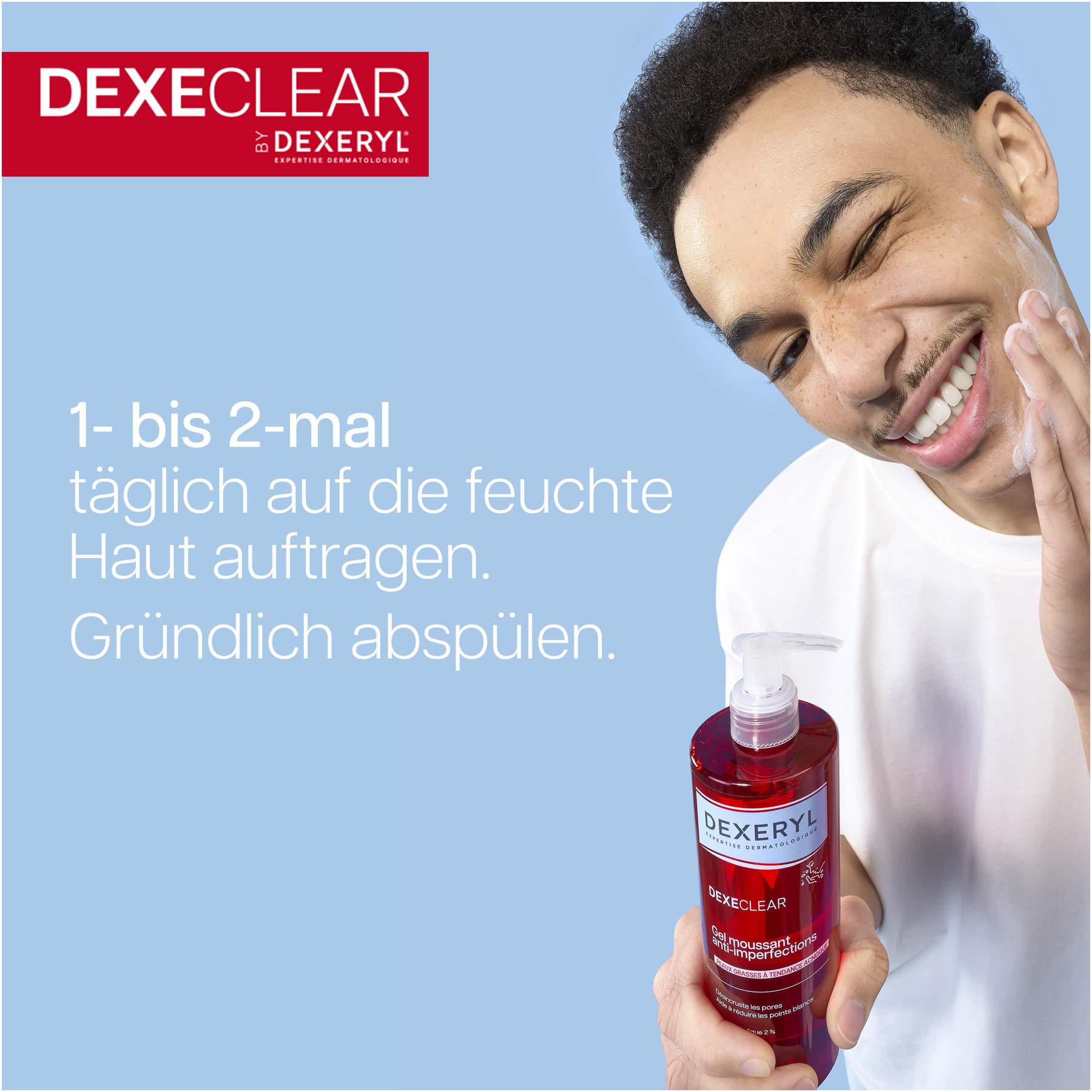 Dexeryl Dexeclear schäumendes Reinigungsgel 200 ml