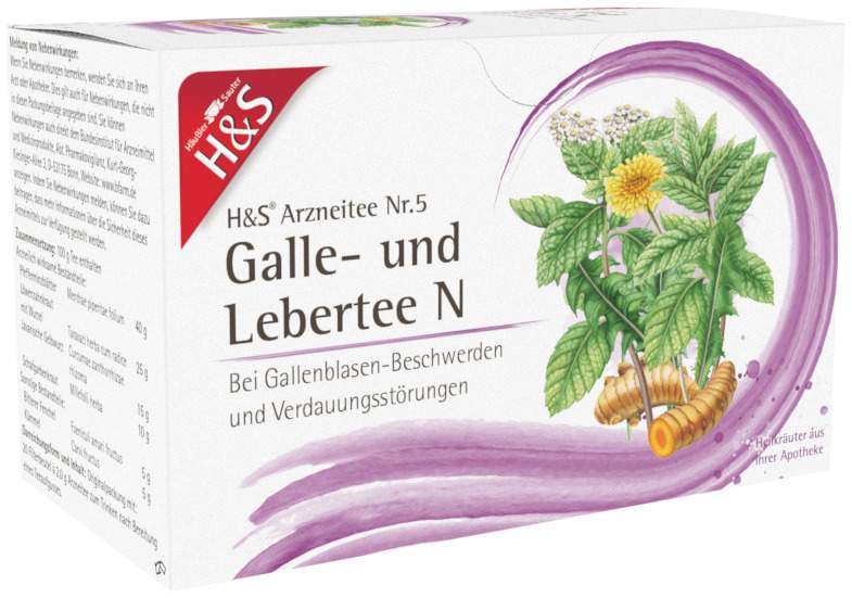 H&S Galle - und Lebertee N 20 Filterbeutel