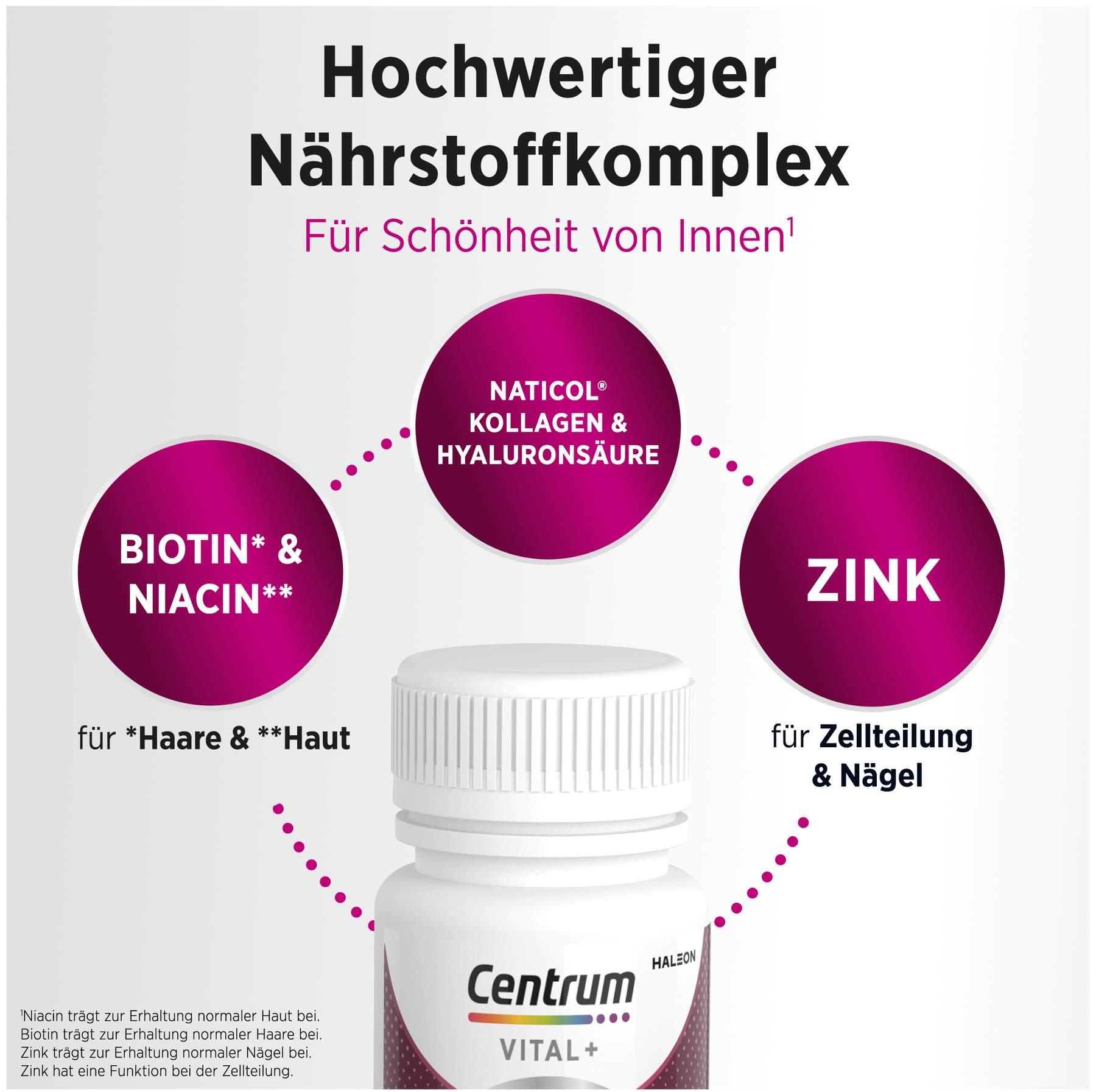 Centrum Vital + Haut Haare & Nägel 30 Tabletten