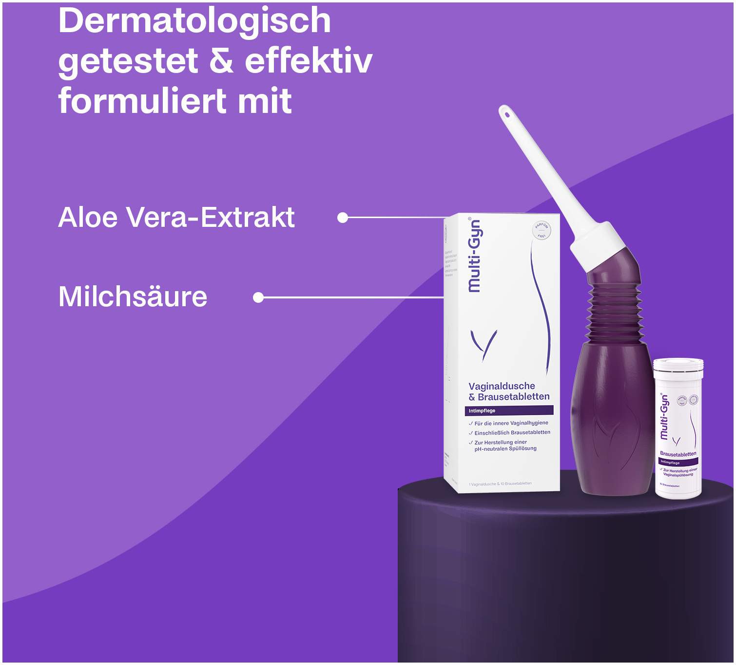 Multi-Gyn Vaginaldusche Kombipack Brausetabletten
