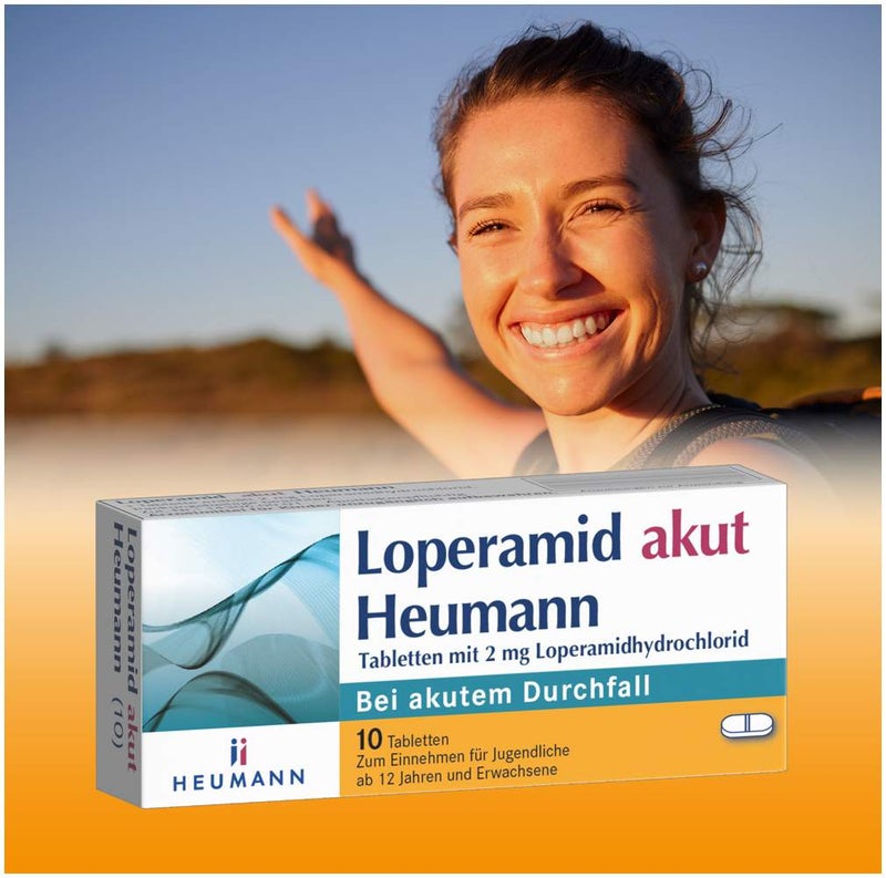 Loperamid akut Heumann 10  Tabletten
