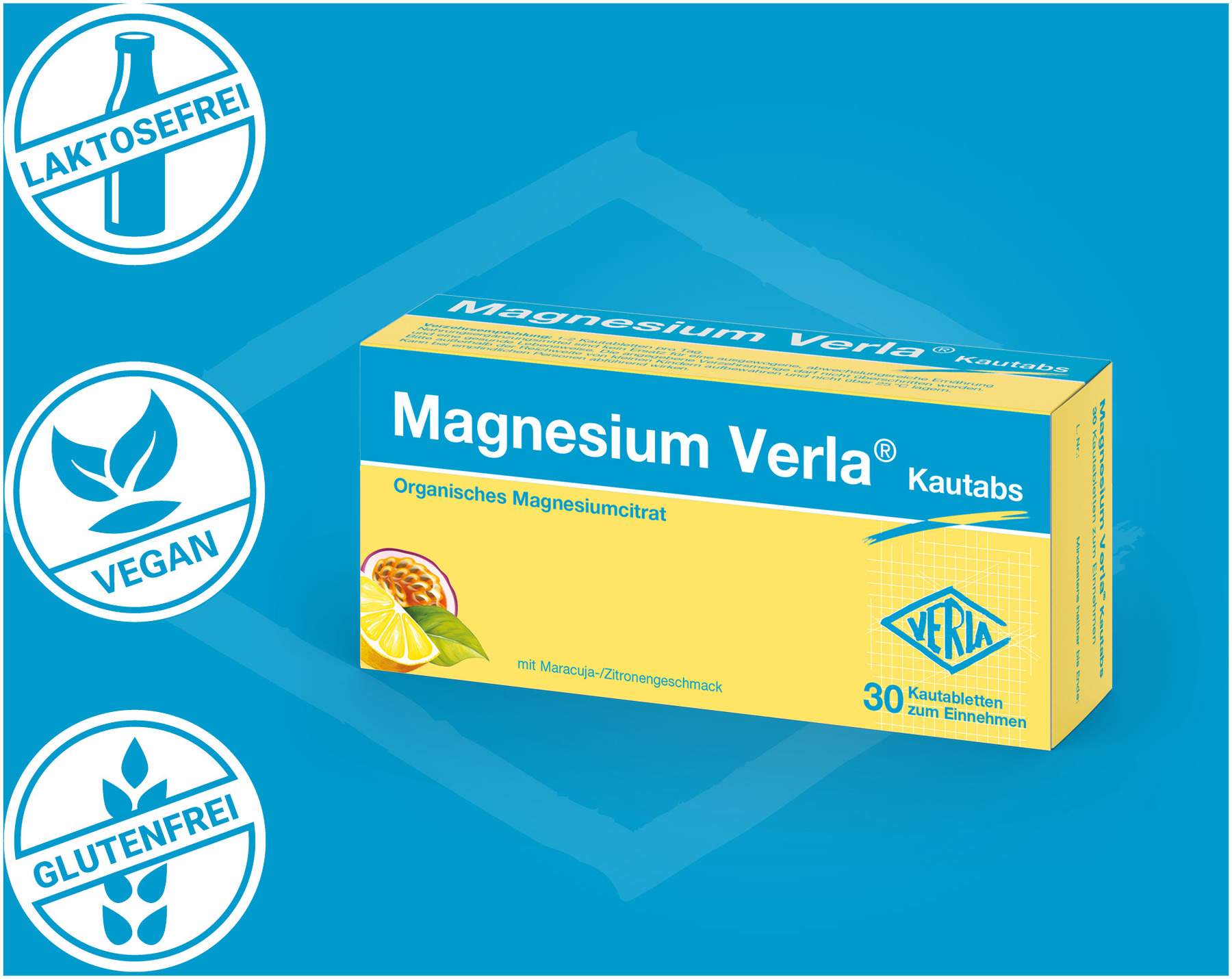Magnesium Verla Kautabs 30 Stück