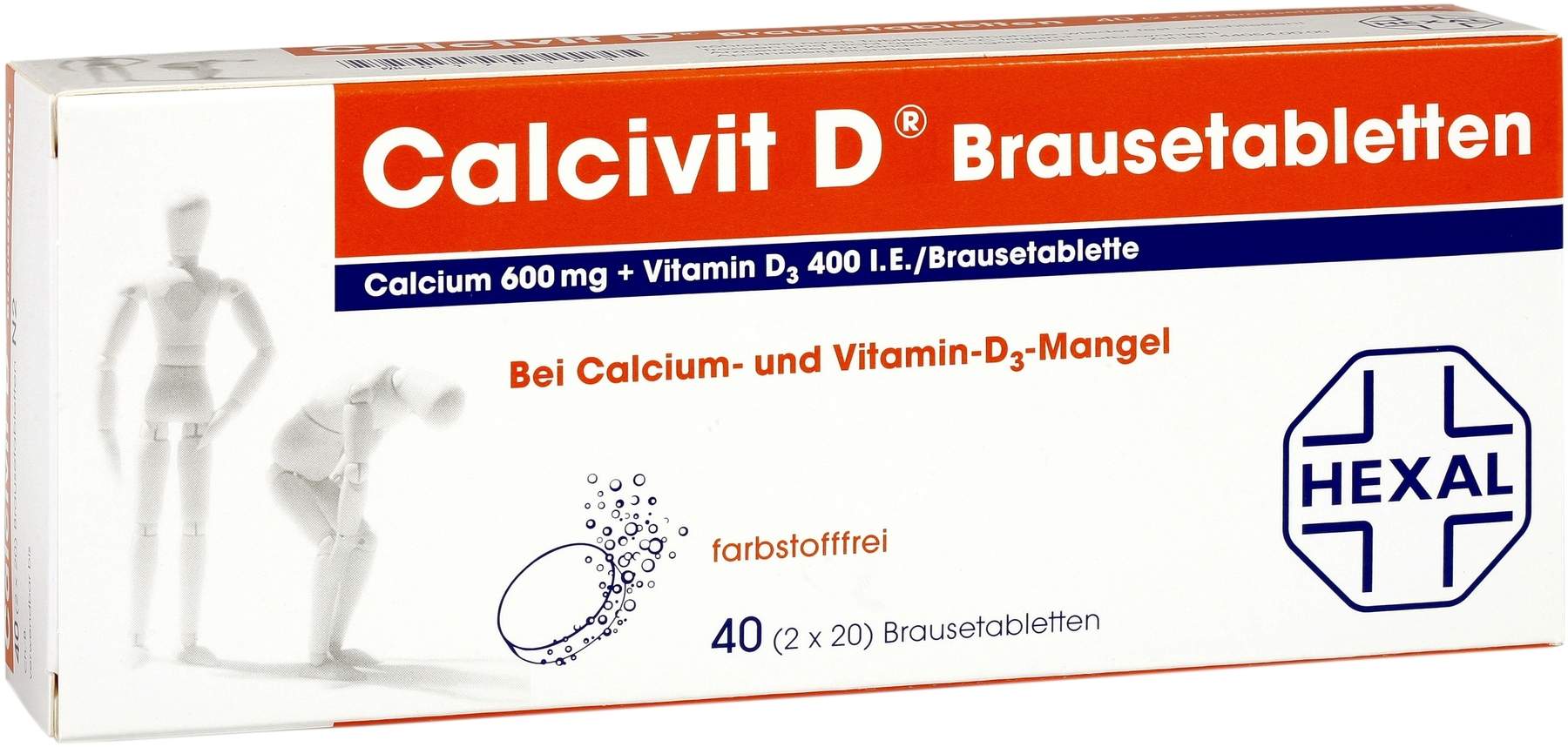 Calcivit D 40 Brausetabletten