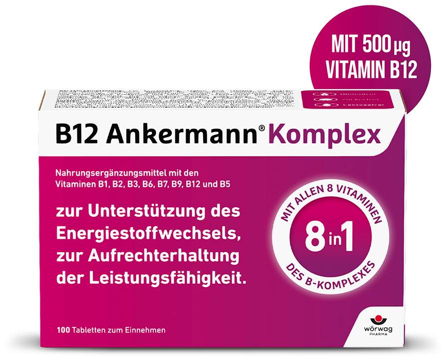 B12 Ankermann Komplex 500 µg 60 überzogene Tabletten