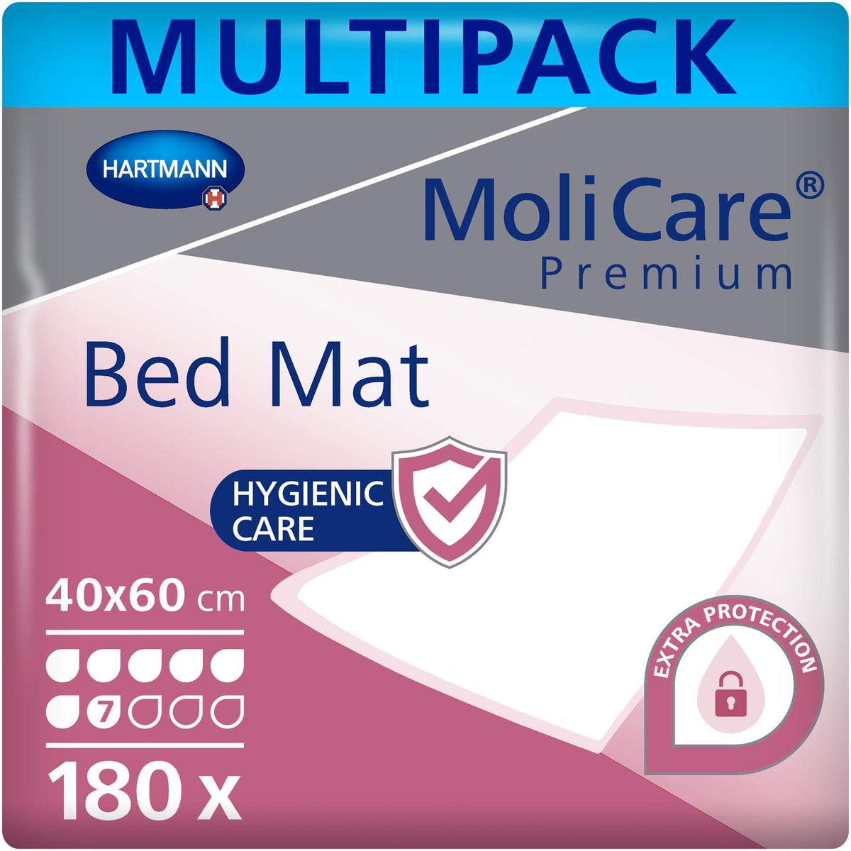 Molicare Premium Bed Mat 7 Tropfen 40 X 60 cm 30 Stück