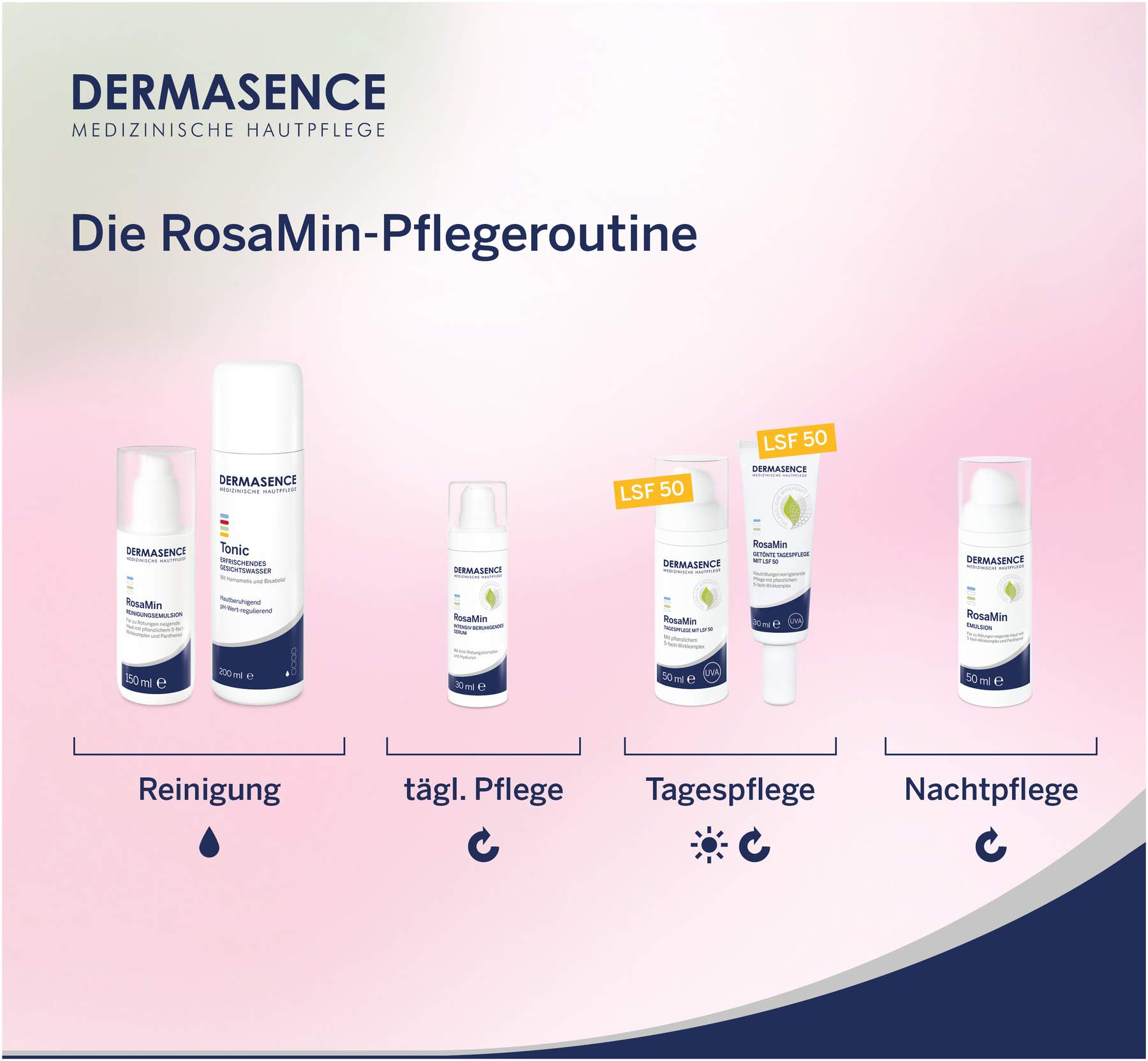 Dermasence RosaMin 50 ml Emulsion
