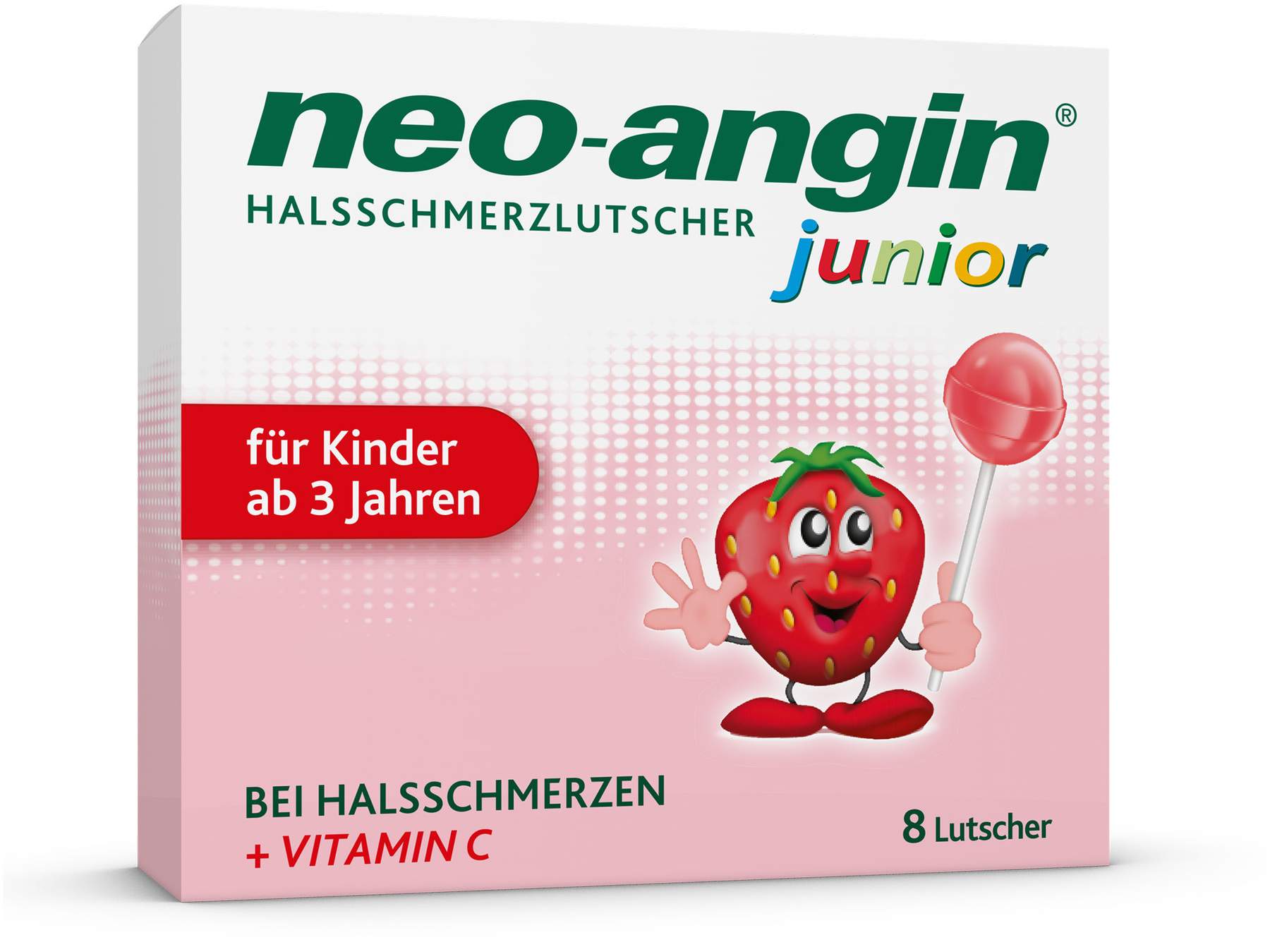 Neo Angin Junior Halsschmerzlutscher 8 Stück