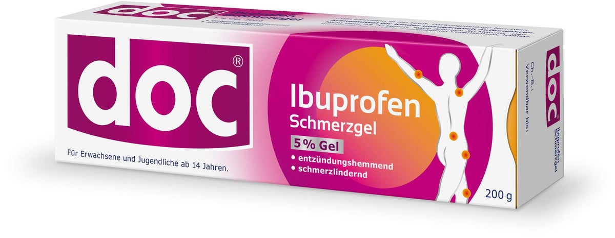 Doc Ibuprofen Schmerzgel 5% 200 g