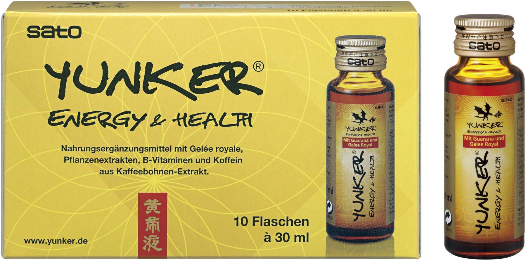 Yunker Energy und Health Tonikum 10 X 30 ml