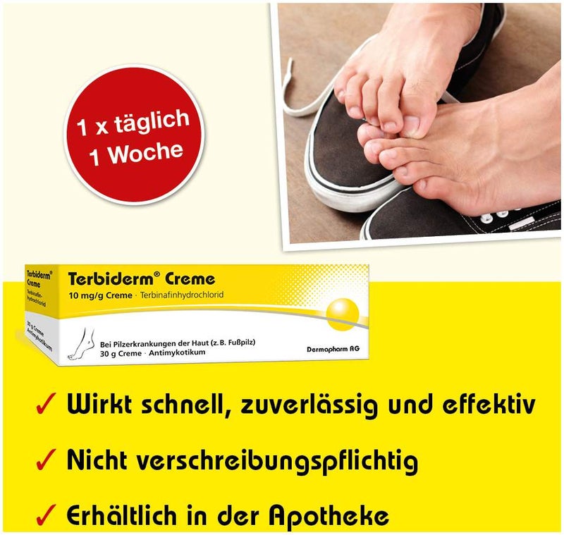 Terbiderm 10 mg Pro G Creme 30 G Creme
