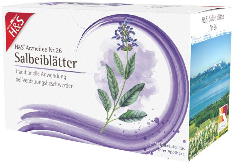 H&S Salbeiblätter Tee 20 Filterbeutel