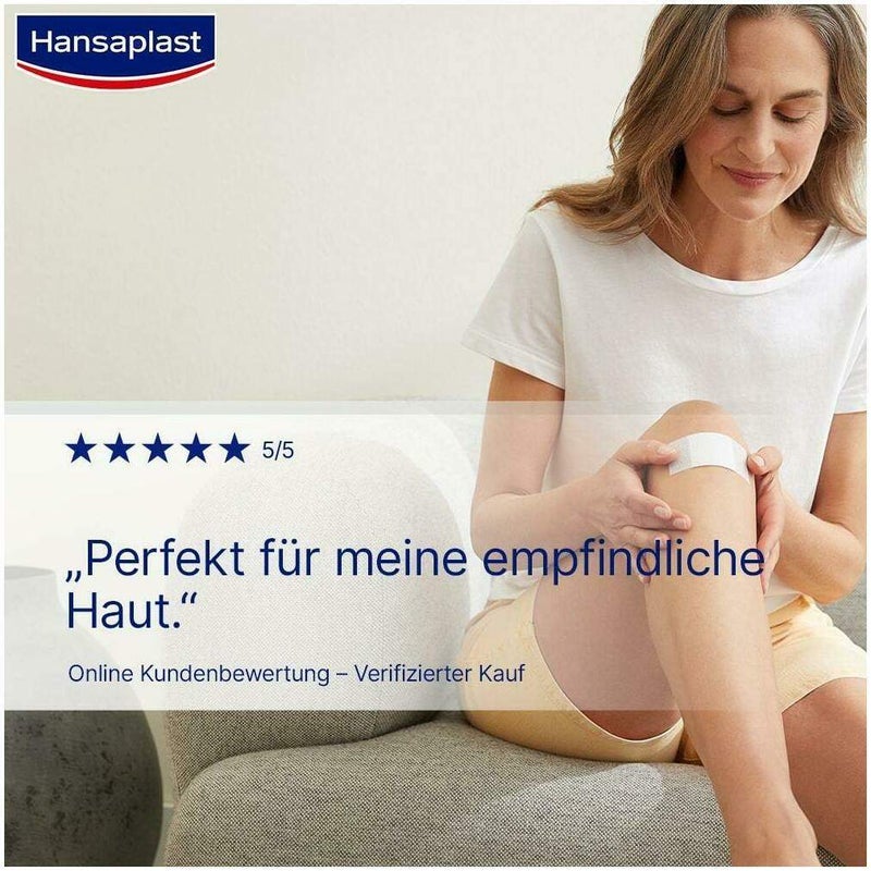 Hansaplast Sensitive Pflaster 8 cm X 5 M Rolle