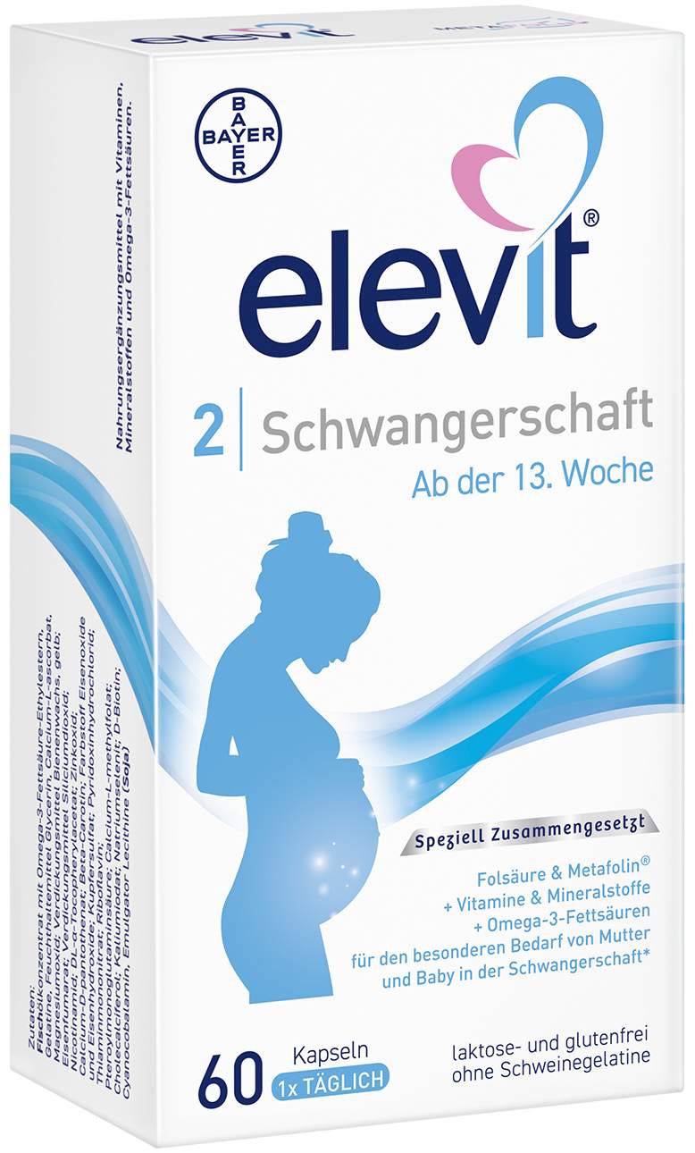 Elevit 2 Schwangerschaft 60 Kapseln