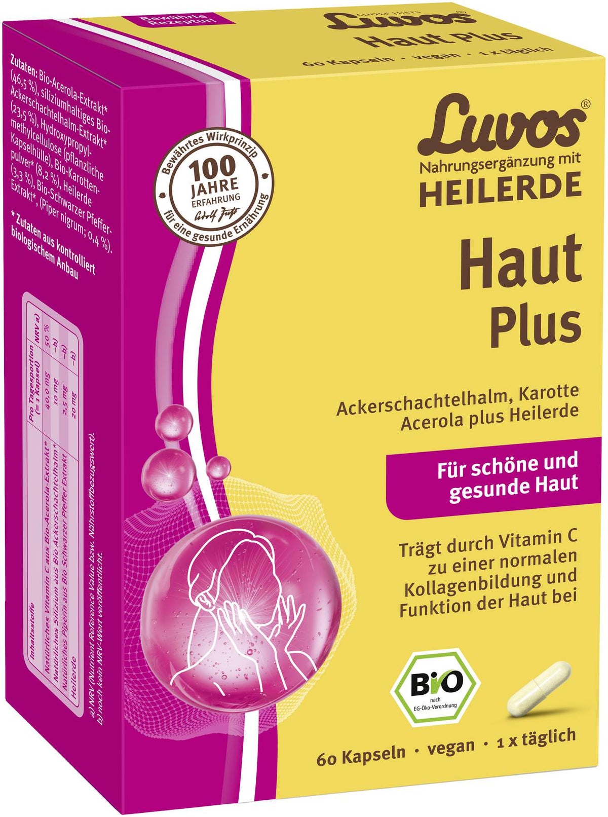 Luvos Heilerde Bio Haut Plus Kapseln
