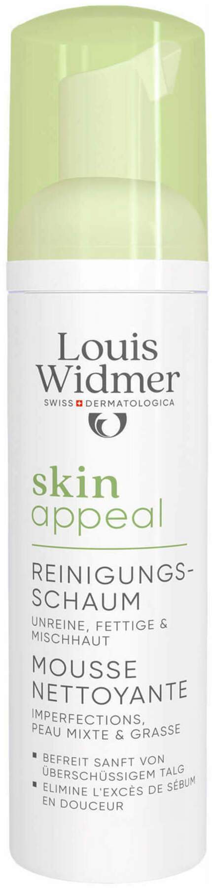 Widmer Skin Appeal Reingungsschaum ohne Parfümierung 150 ml