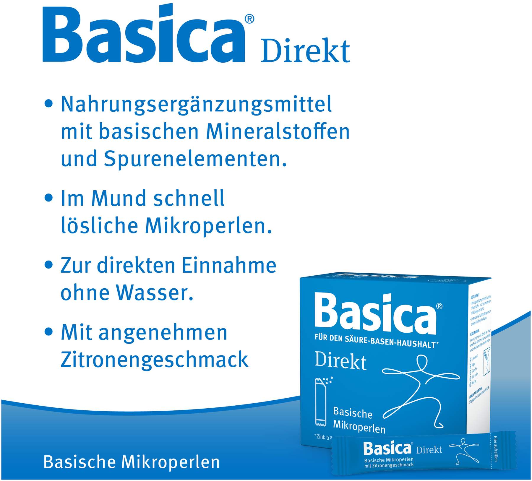 Basica Direkt Basische Mikroperlen 30 x 2,8g Granulat