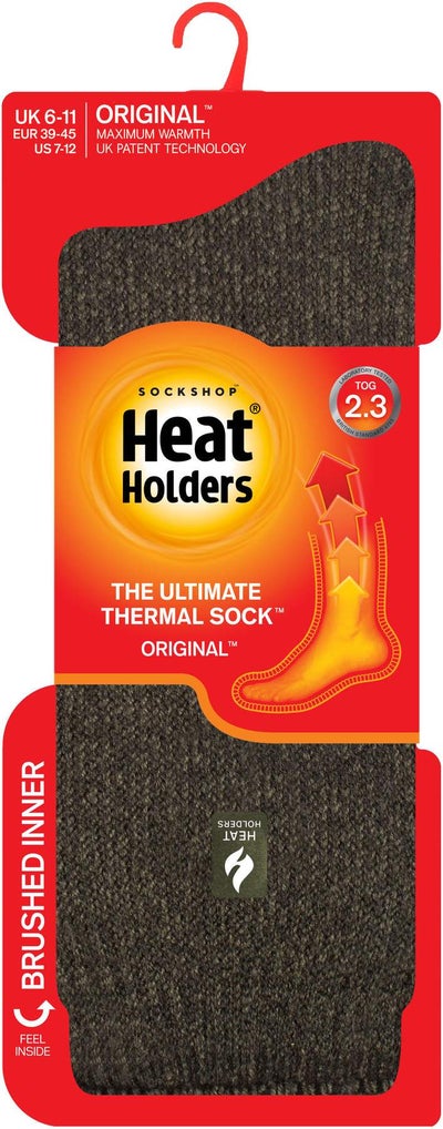 HeatHolders Thermosocken Waldgrün 1 Paar Größe 39 bis 45