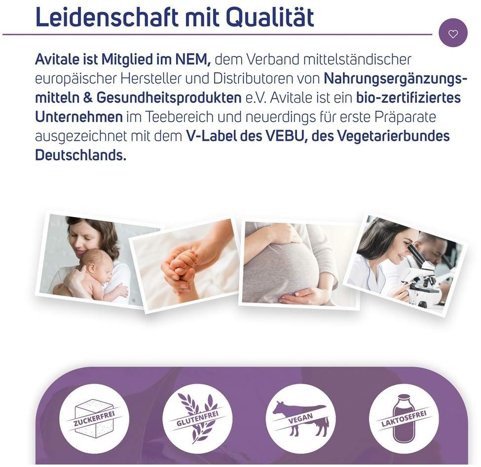Folsäure 800 Plus B12 + Jod 120 Tabletten