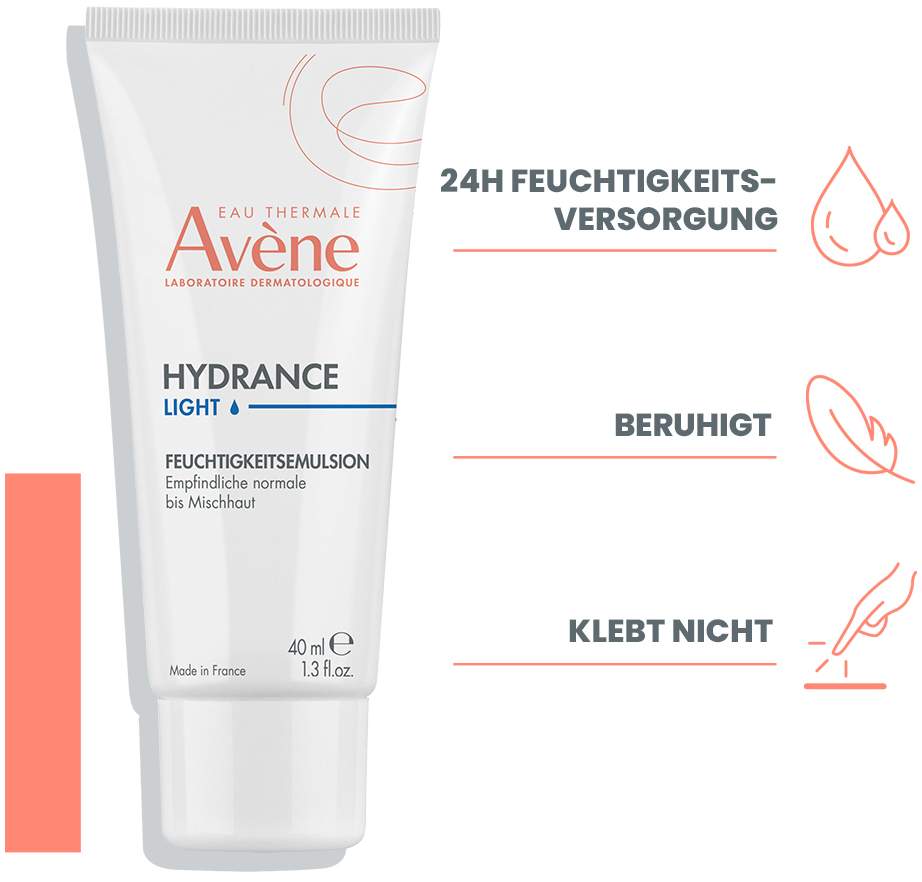 Avene Hydrance LEICHT Feuchtigkeitsemulsion 40ml