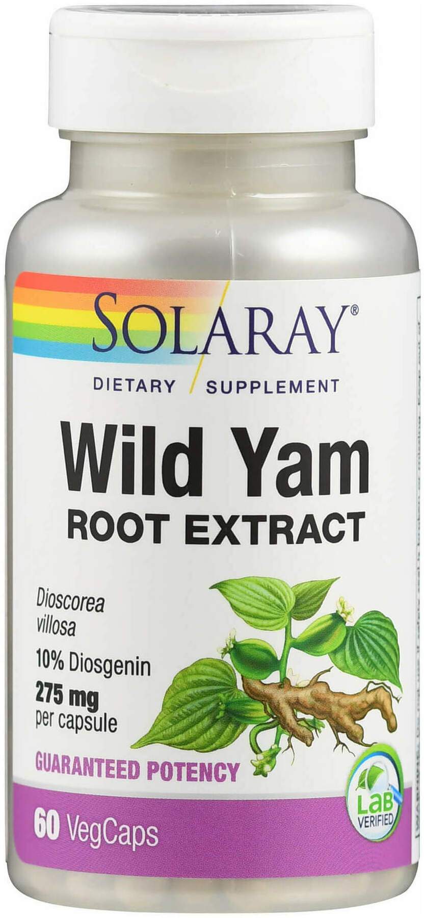Mexican Wild Yam Wurzelextrakt 275 mg Kapseln 60 S