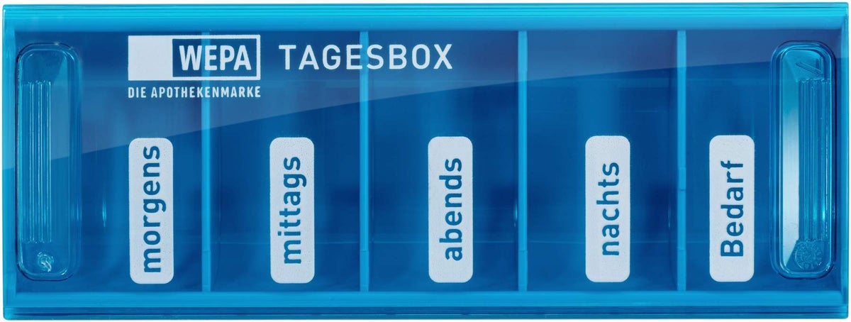 WEPA Tagesbox Farbig Sortiert + UV-Schutz