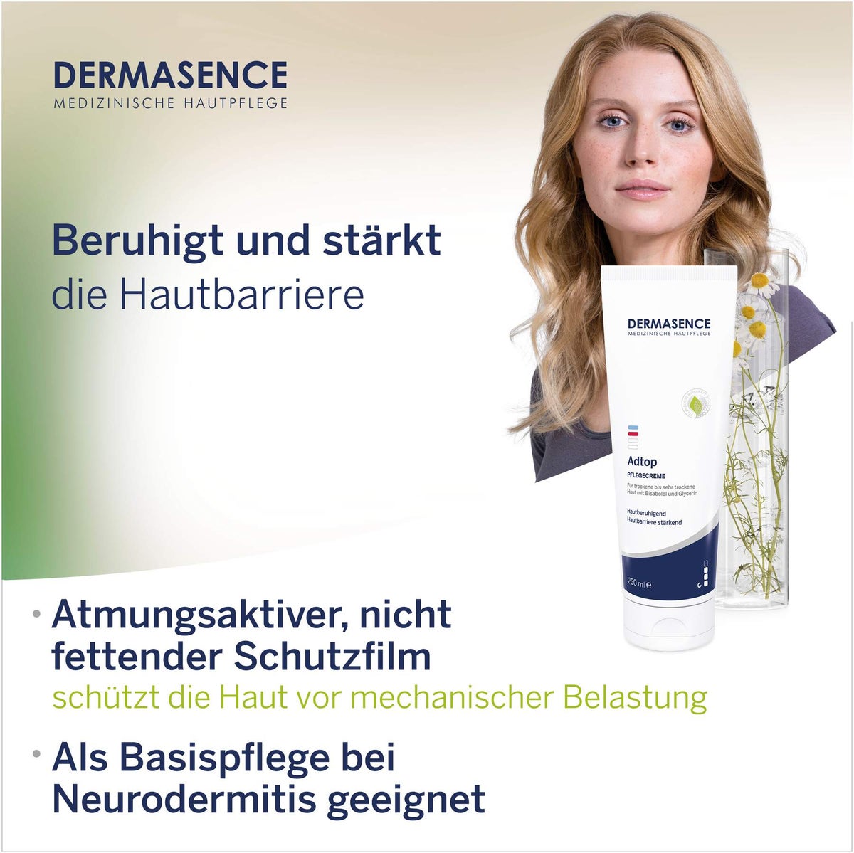 Dermasence Adtop Pflegecreme 250 ml