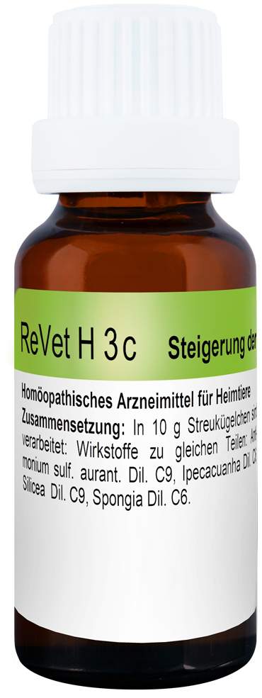 Revet H 3c Globuli F.Heimtiere 10g