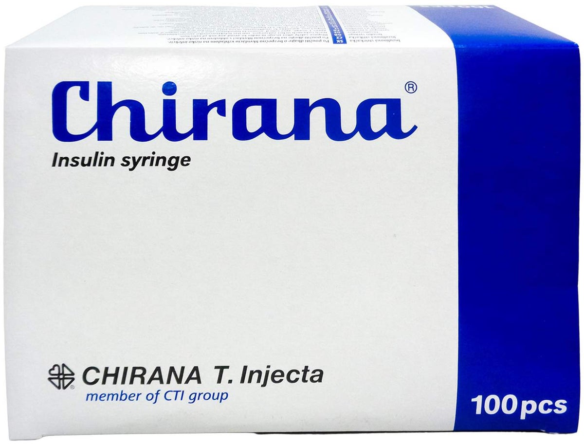 Chirana Insulin-Spr.1 ml U40 M.Kan.29 G 0,33 X 12 mm 100 Stück