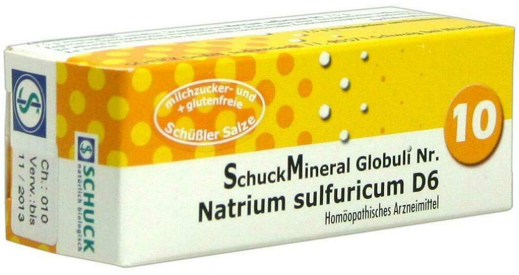 Schuckmineral Globuli 10 Natrium Sulfuri6