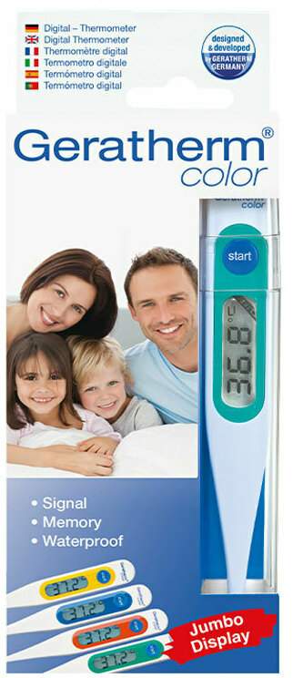 Geratherm Fieberthermometer Color Digital 1 Stück
