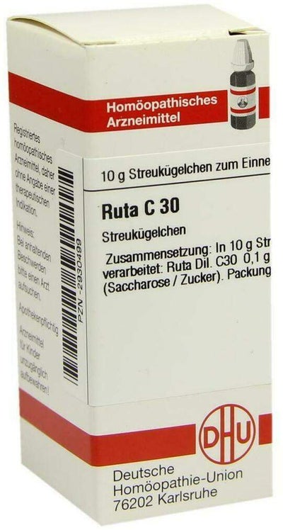 Dhu Ruta C30 10 G Globuli