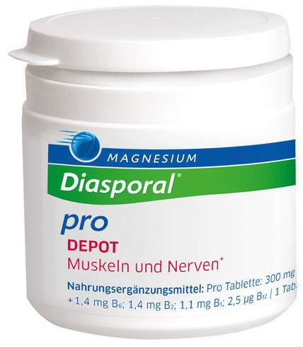 Magnesium Diasporal Pro DEPOT Muskeln und Nerven Tabletten 60 Stück