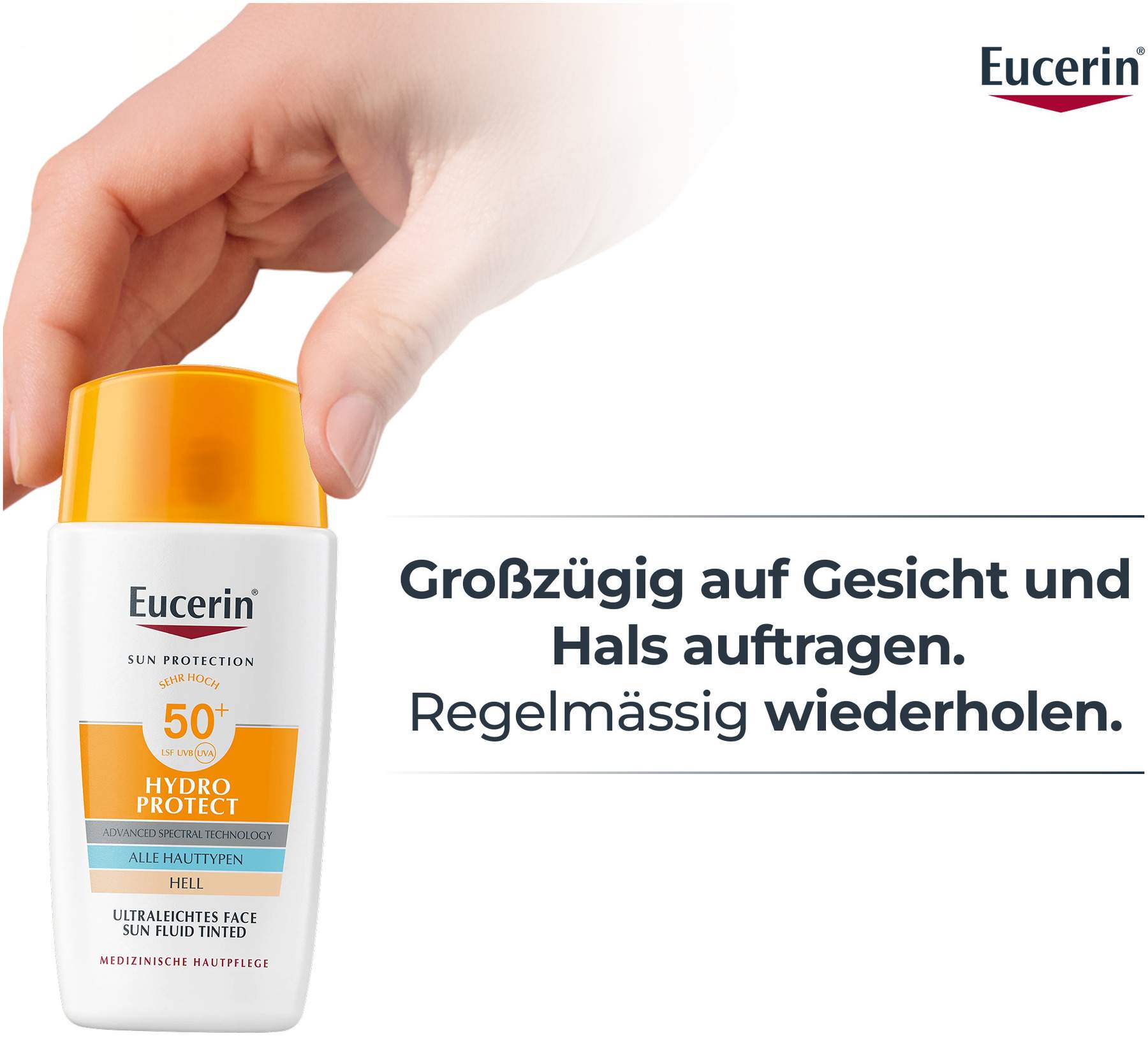 Eucerin Sun Hydro Protect Tinted hell 50 ml