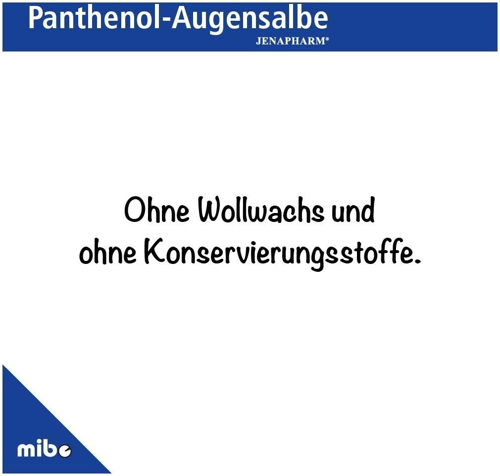 Panthenol Augensalbe Jenapharm 5 g