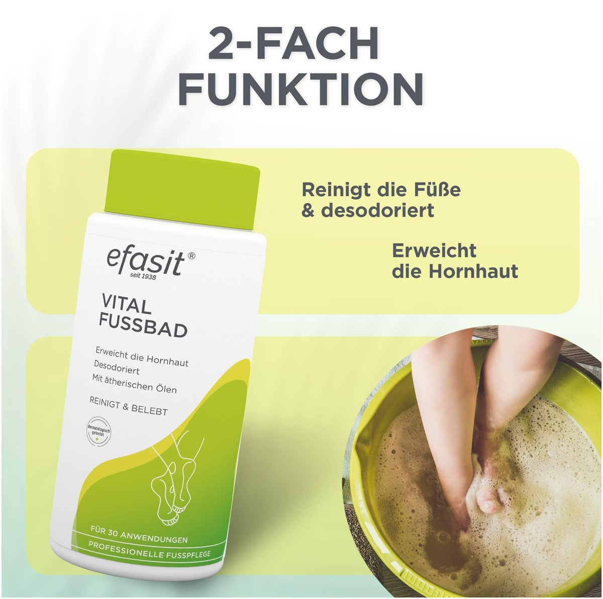 Efasit Vital Fußbad 400 G