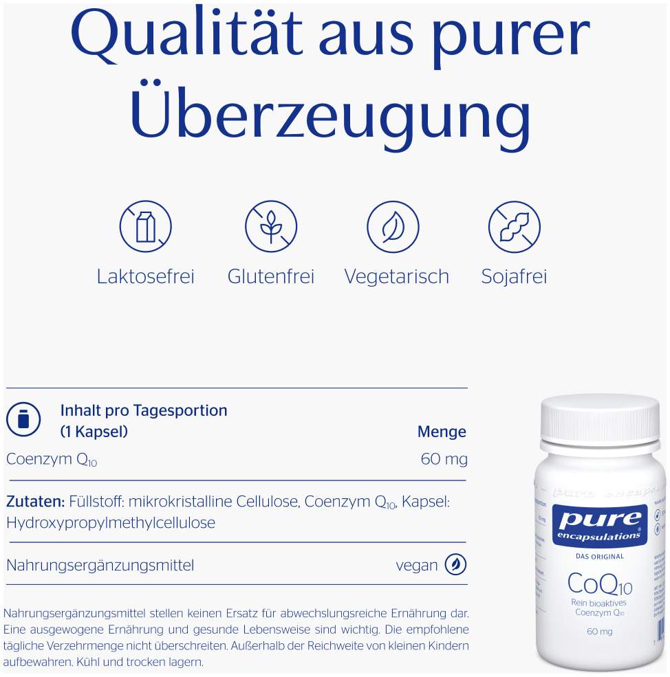 Pure Encapsulations Coq10 60 mg 30 Kapseln