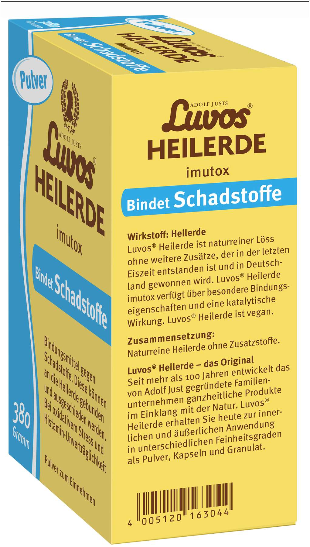 Luvos Heilerde imutox 380 g Pulver