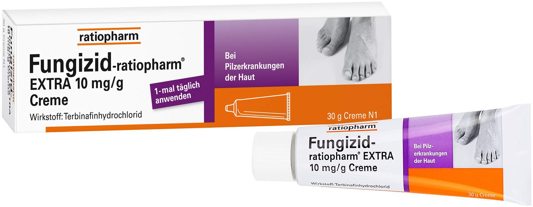 Fungizid-ratiopharm EXTRA 10 mg pro g