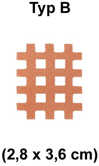 AcuTop Gitter Tape Typ B 2,8 x 3,6 cm