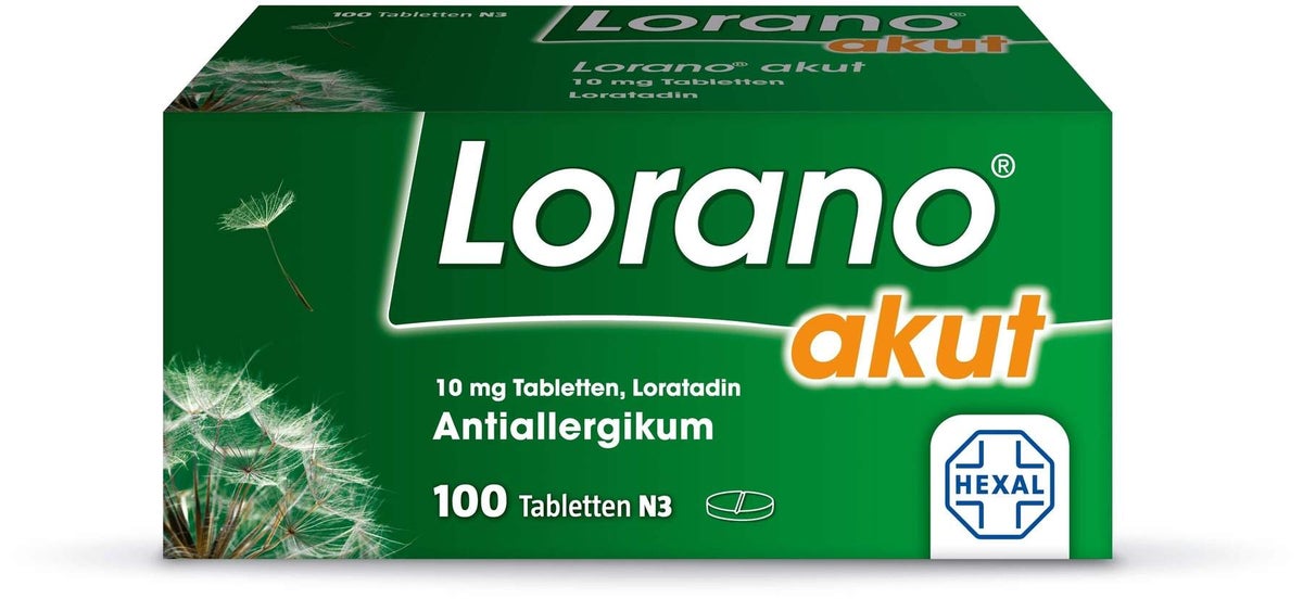 Lorano akut Antiallergikum 100 Tabletten