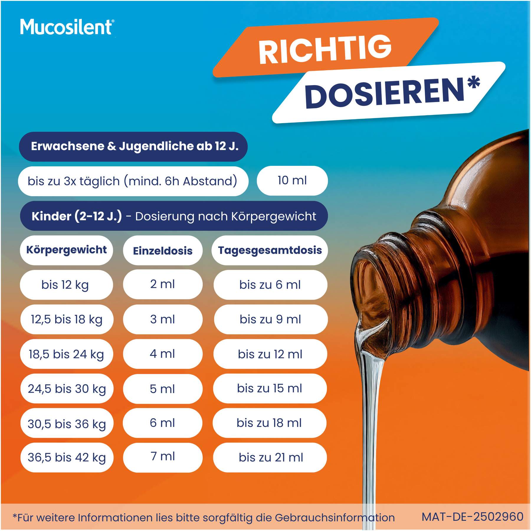 Mucosilent gegen Reizhusten 100 ml