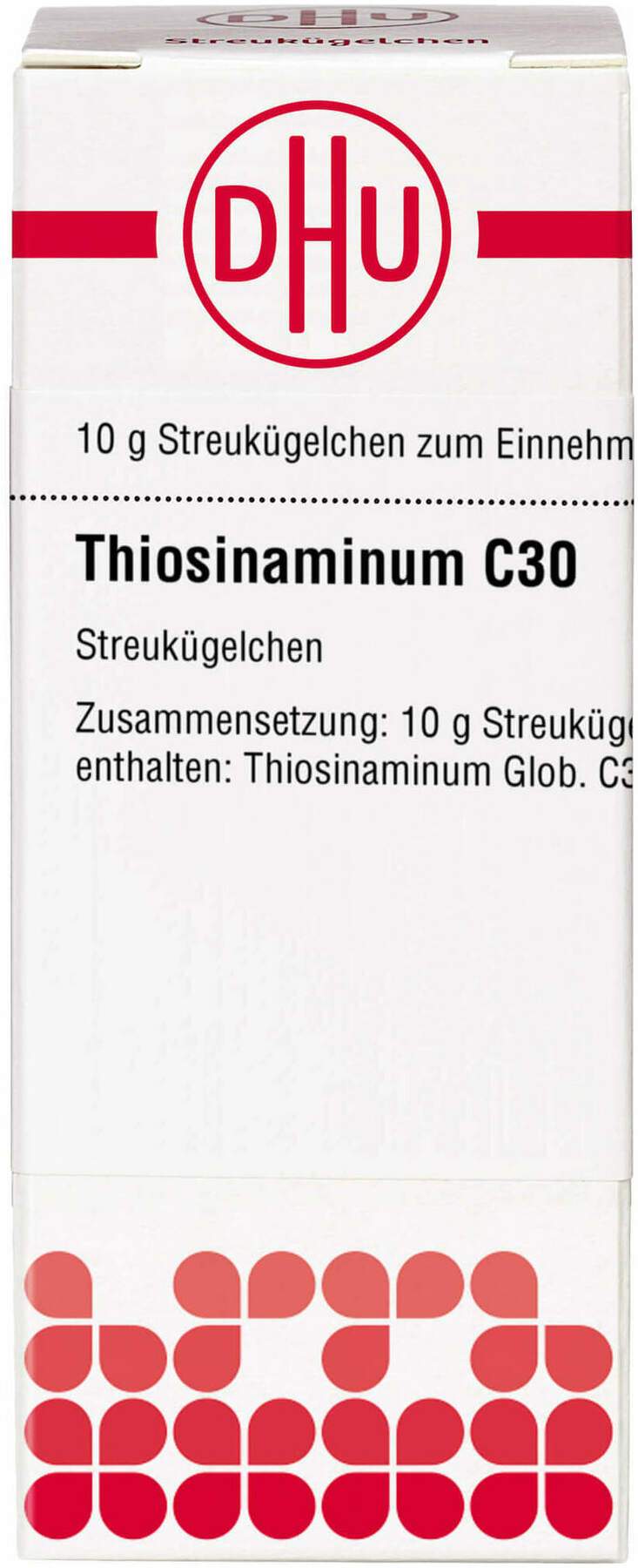 Dhu Thiosinaminum C30 10 G Globuli
