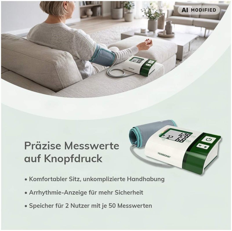 Oberarm-Blutdruckmessgerät Medibionik