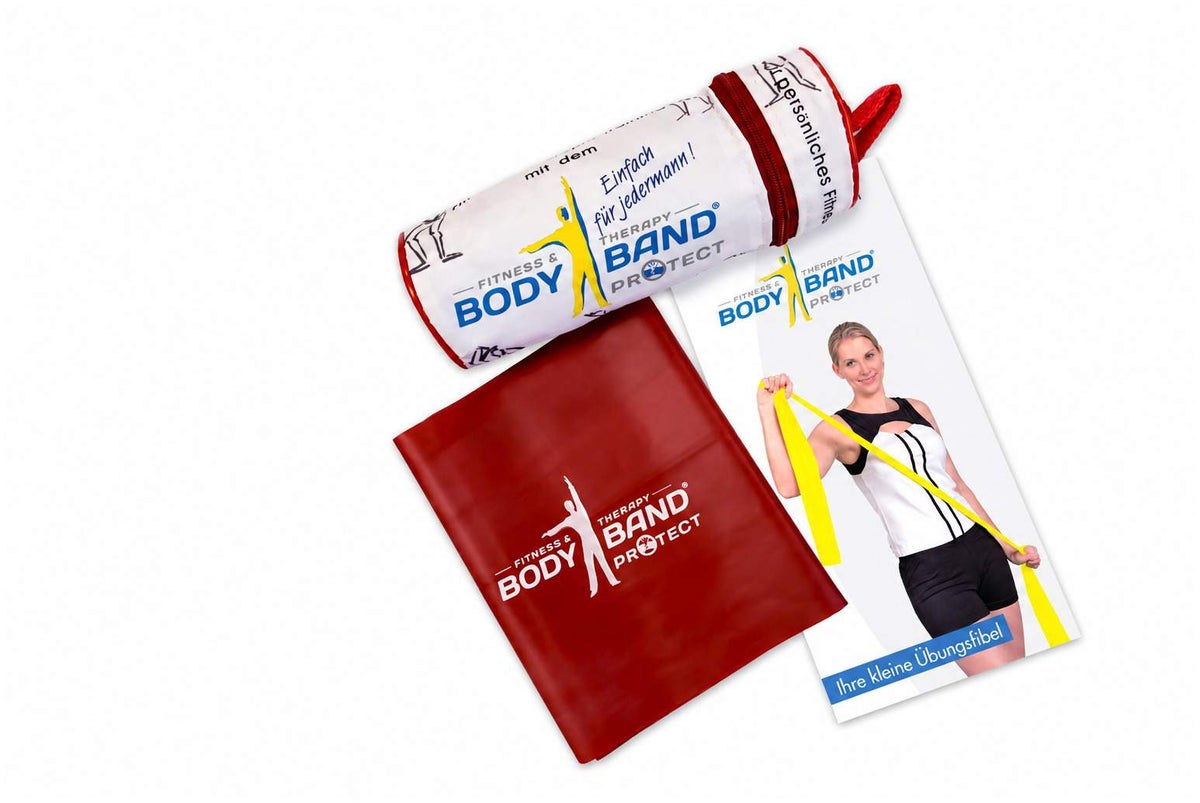 Dittmann Bodyband Komplettset Rot Mittlerer Widerstand 1 Stück