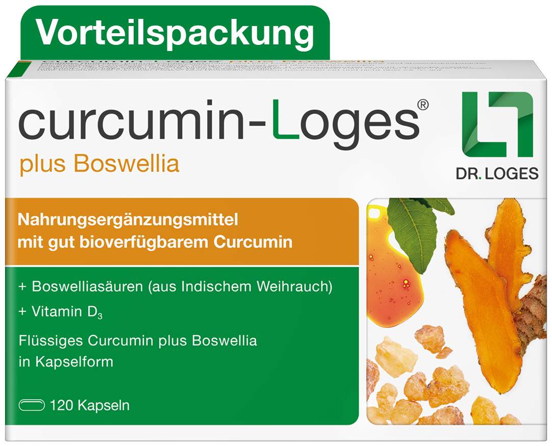 Curcumin Loges Plus Boswellia 120 Kapseln